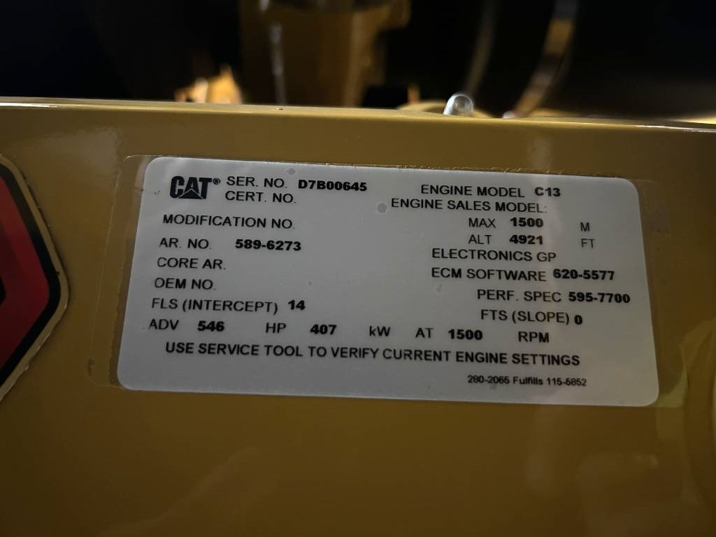 Leasing CAT DE450GC - 450 kVA Stand-by Generator - DPX-18219  CAT DE450GC - 450 kVA Stand-by Generator - DPX-18219: afbeelding 15