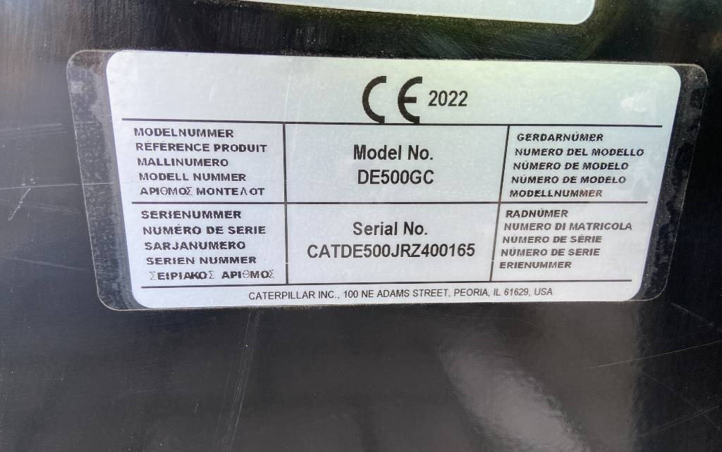 Leasing CAT DE500GC - 500 kVA Stand-by Generator - DPX-18220  CAT DE500GC - 500 kVA Stand-by Generator - DPX-18220: afbeelding 22