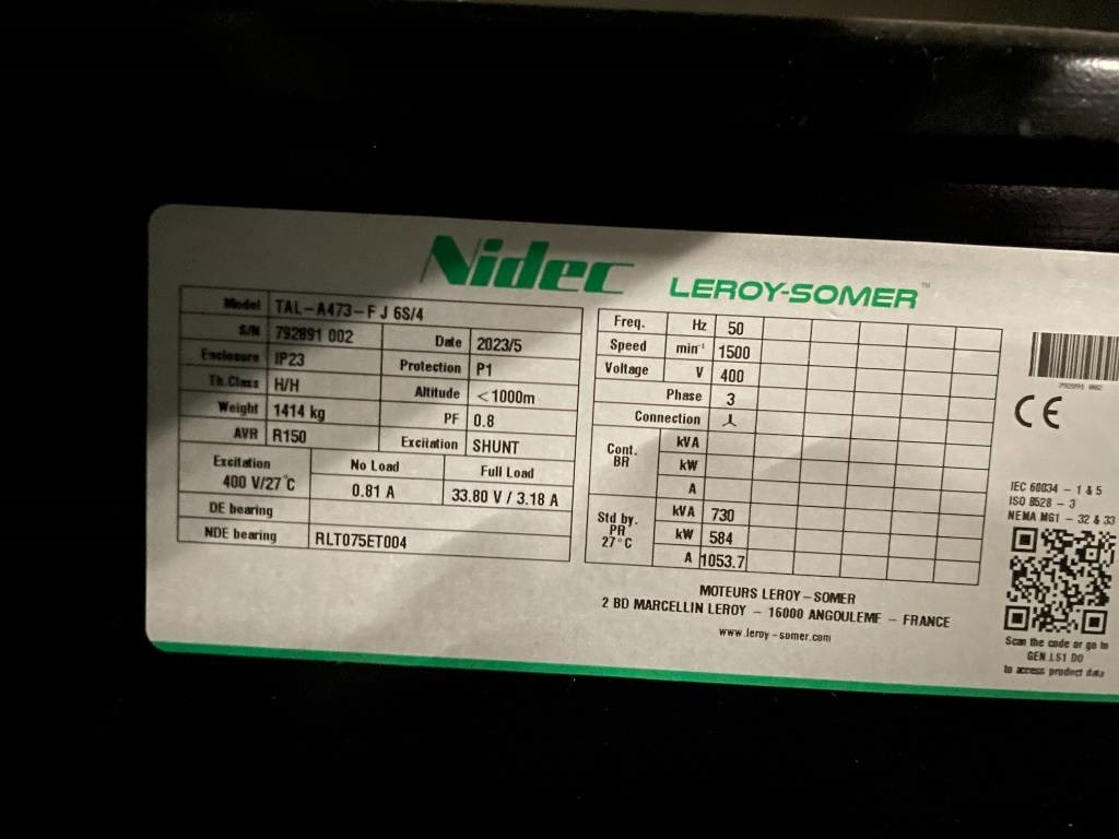 Leasing Doosan DP180LB - 710 kVA Surplus genset - DPX 19857-3  Doosan DP180LB - 710 kVA Surplus genset - DPX 19857-3: afbeelding 21