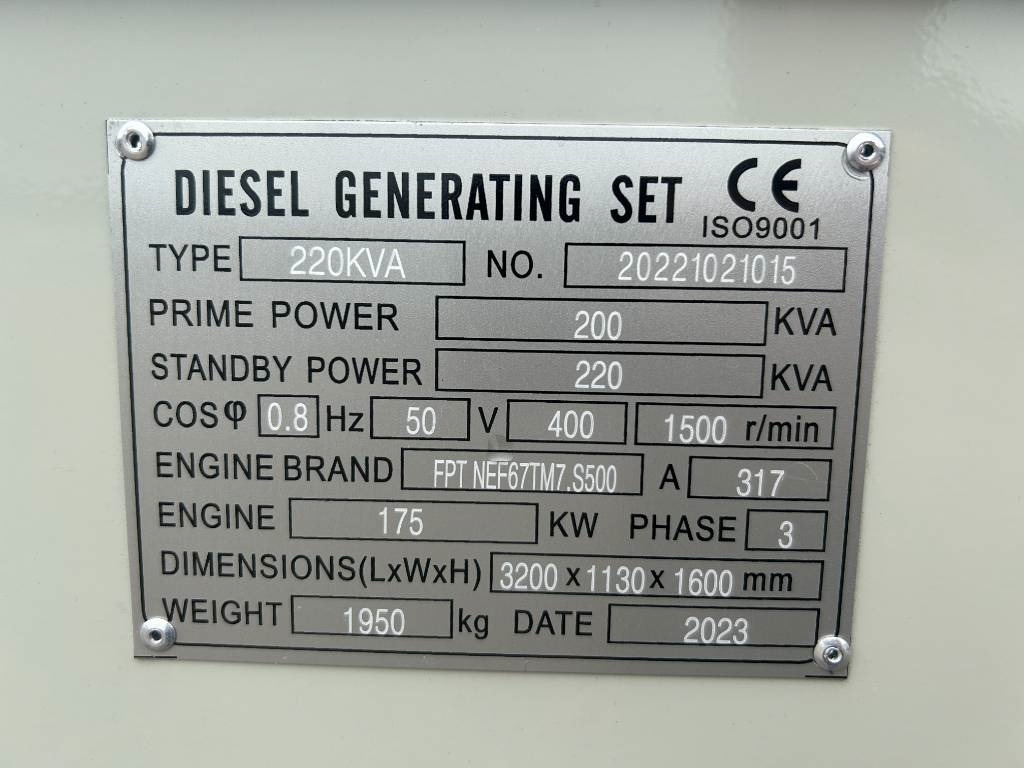 Iveco NEF67TM7 - 220 kVA Generator - DPX-19794 - Industrie generator: afbeelding 4 Iveco NEF67TM7 - 220 kVA Generator - DPX-19794 - Industrie generator: afbeelding 4