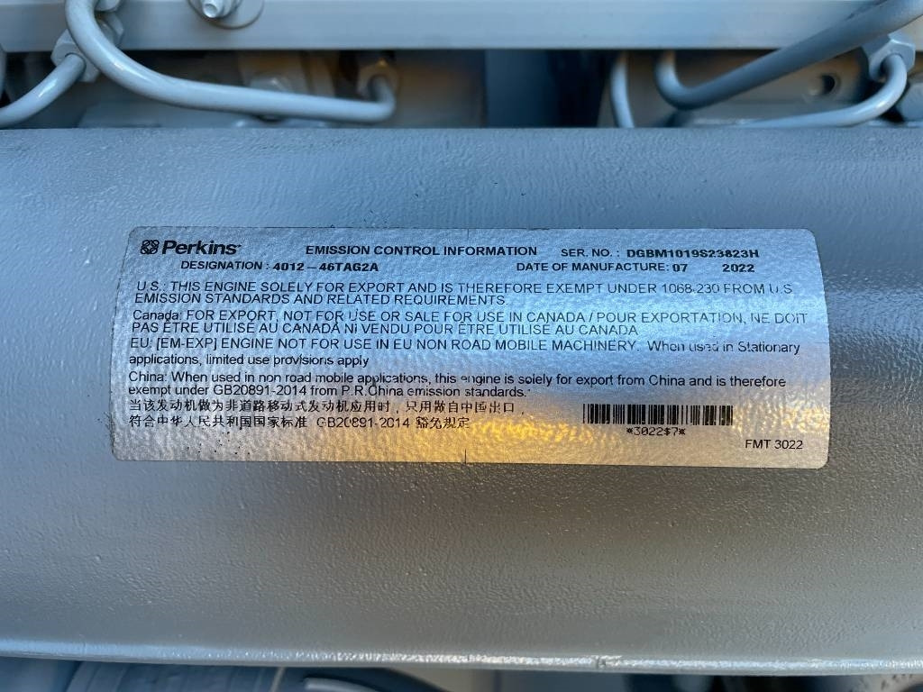 Industrie generator Perkins 4012-46TAG2A - 1.650 kVA Generator - DPX-19823: afbeelding 12