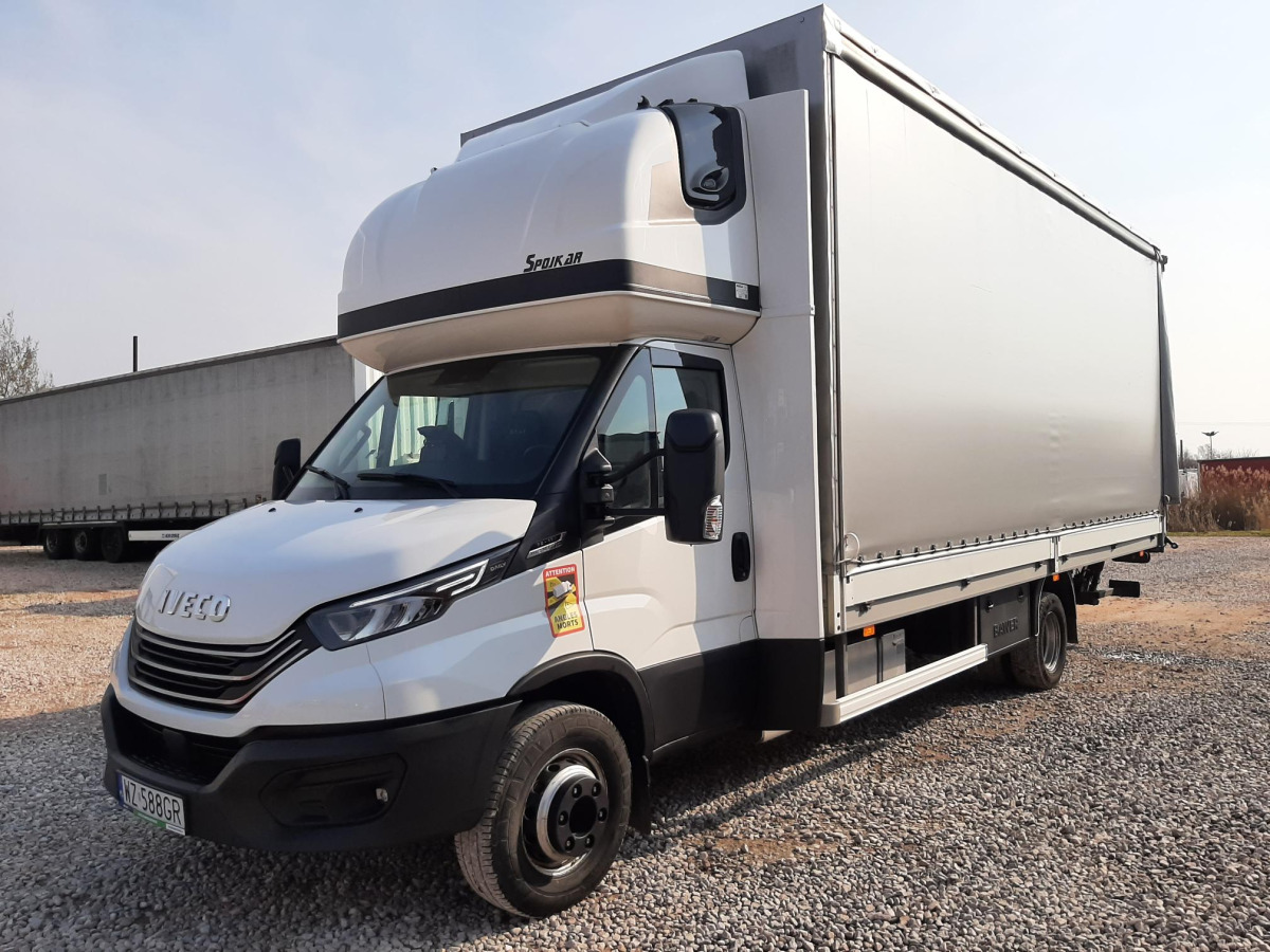 IVECO/JUSAM STANISŁAWJURKOWSKI 70C18/JU06 PLANDEKA Z WINDĄ - Huifzeil bedrijfswagen: afbeelding 2 IVECO/JUSAM STANISŁAWJURKOWSKI 70C18/JU06 PLANDEKA Z WINDĄ - Huifzeil bedrijfswagen: afbeelding 2