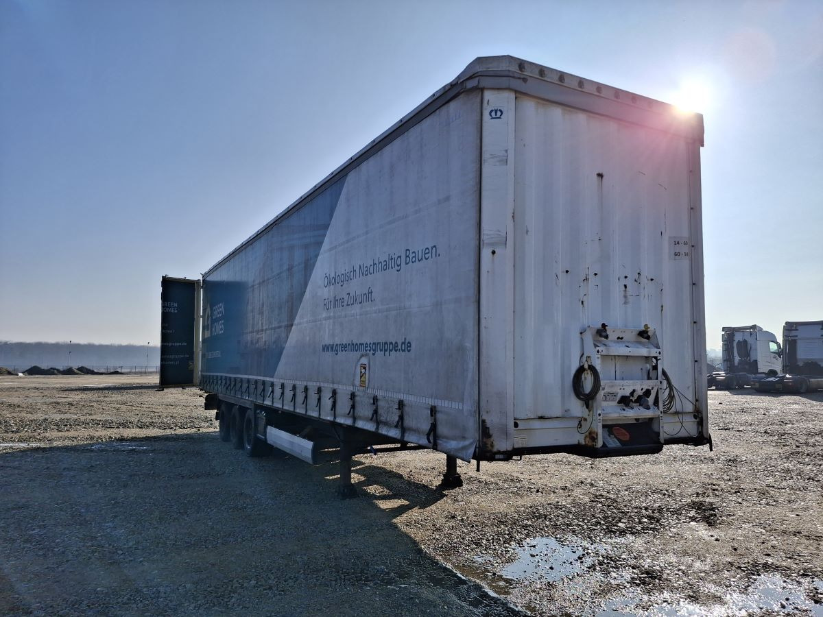 KRONE SD KURTYNOWA - Aanhangwagen met huif: afbeelding 1 KRONE SD KURTYNOWA - Aanhangwagen met huif: afbeelding 1