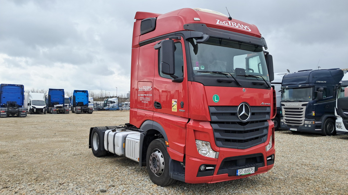 MERCEDES BENZ ACTROS CIĄGNIK SIODŁOWY - Trekker: afbeelding 1 MERCEDES BENZ ACTROS CIĄGNIK SIODŁOWY - Trekker: afbeelding 1
