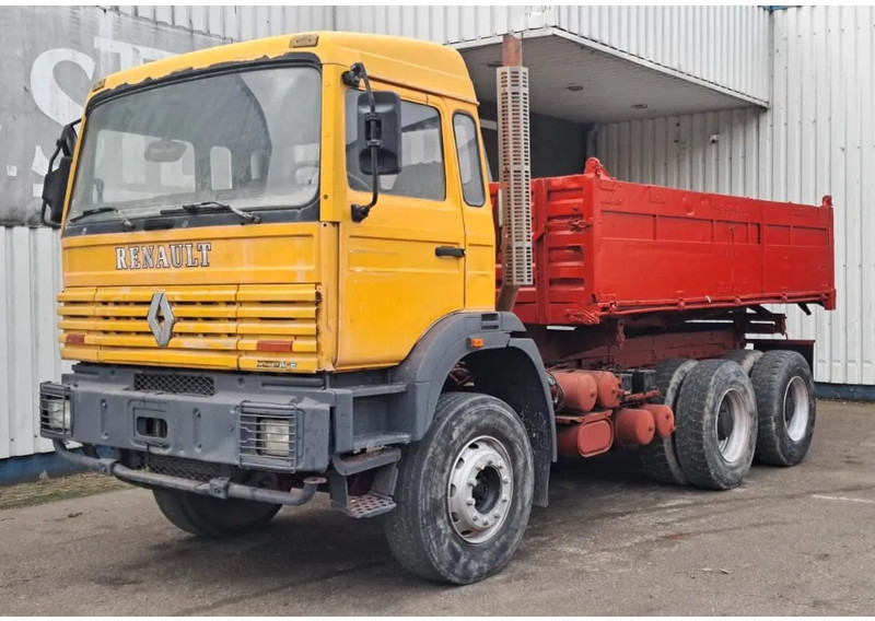 Renault G 300.26 , Manager , 6x4 , 3 Way-Tipper , Spring Suspension , Manual - Kipper vrachtwagen: afbeelding 1 Renault G 300.26 , Manager , 6x4 , 3 Way-Tipper , Spring Suspension , Manual - Kipper vrachtwagen: afbeelding 1
