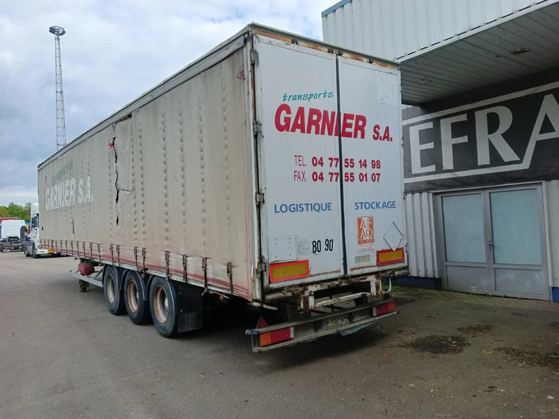 Samro 3x ROR Axle , Drum Brakes , air Suspension , Lift axle - Schuifzeiloplegger: afbeelding 5 Samro 3x ROR Axle , Drum Brakes , air Suspension , Lift axle - Schuifzeiloplegger: afbeelding 5