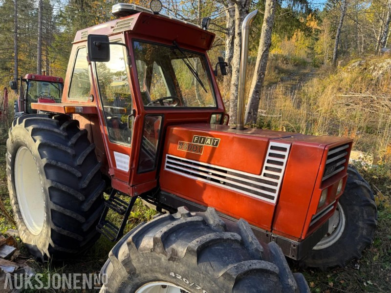 1980 Fiat 880 m/Turbo, nylig oppusset - Tractor: afbeelding 4 1980 Fiat 880 m/Turbo, nylig oppusset - Tractor: afbeelding 4