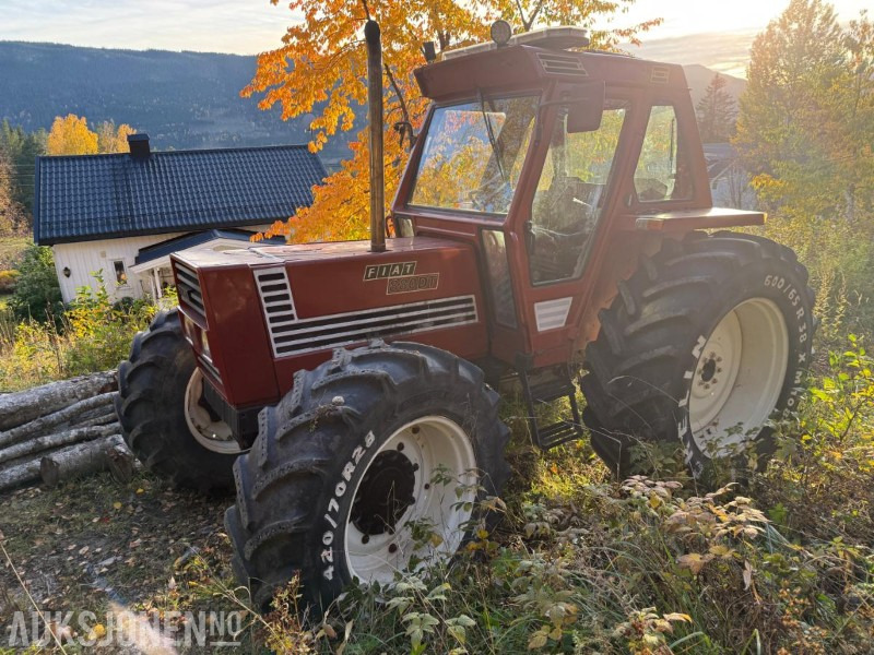 1980 Fiat 880 m/Turbo, nylig oppusset - Tractor: afbeelding 1 1980 Fiat 880 m/Turbo, nylig oppusset - Tractor: afbeelding 1