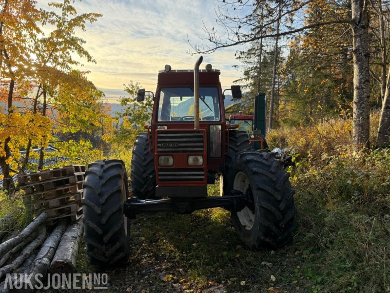 1980 Fiat 880 m/Turbo, nylig oppusset - Tractor: afbeelding 2 1980 Fiat 880 m/Turbo, nylig oppusset - Tractor: afbeelding 2