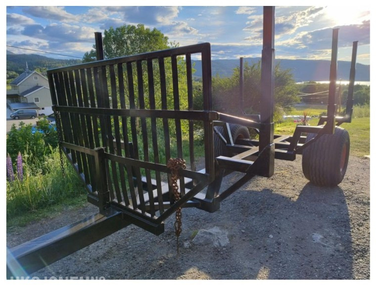 Tractor 1981 Fiat 640dt med Tømmerhenger- og kran: afbeelding 6