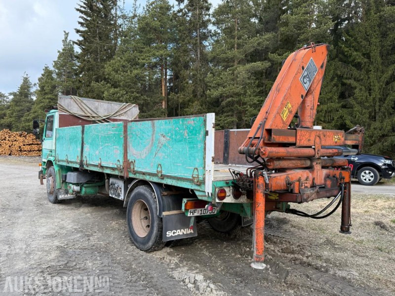 1981 Scania P82M 4X2 LS50 - Kraanwagen: afbeelding 3 1981 Scania P82M 4X2 LS50 - Kraanwagen: afbeelding 3