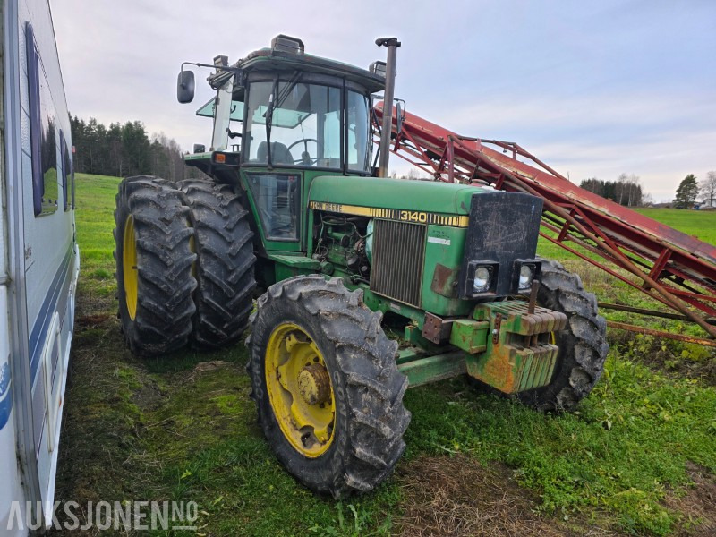1982 John Deere 3140 traktor tvillinghjul - Tractor: afbeelding 2 1982 John Deere 3140 traktor tvillinghjul - Tractor: afbeelding 2
