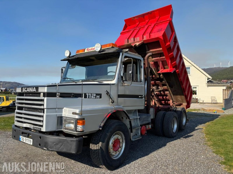 1984 Scania T112H 6X2 LC38, Veteran snutebil med tipp - Kipper vrachtwagen: afbeelding 3 1984 Scania T112H 6X2 LC38, Veteran snutebil med tipp - Kipper vrachtwagen: afbeelding 3
