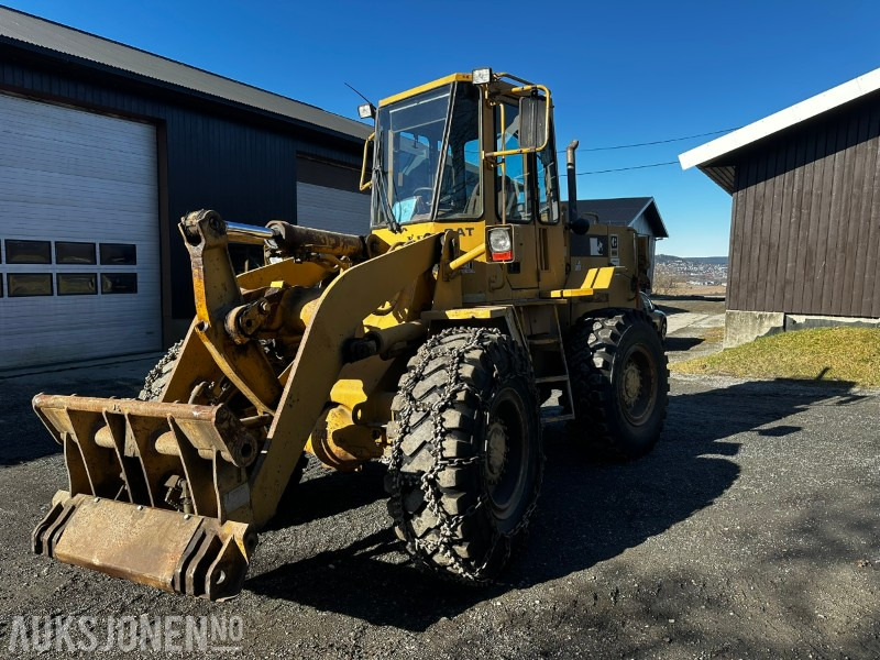 Wiellader 1986 Cat Hjullaster 916 VOLVO BM FESTE MVA FRI: afbeelding 1