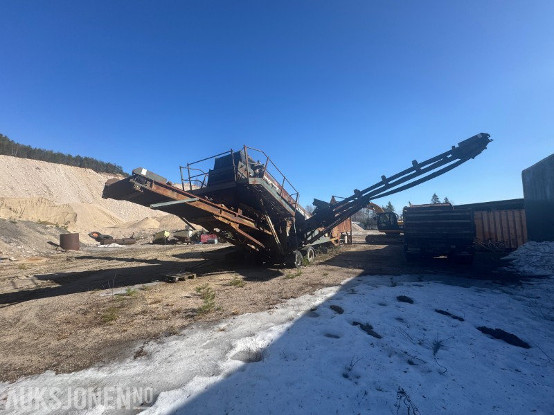 1988 Powerscreen T. Chieftain 1400 - Sikteverk - Zeefinstallatie: afbeelding 1 1988 Powerscreen T. Chieftain 1400 - Sikteverk - Zeefinstallatie: afbeelding 1