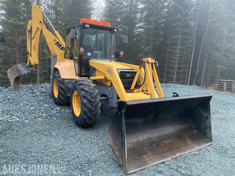 1995 TRAKTORGRAVER - MF 965 FERMEC MVA FRI - Graaflaadmachine: afbeelding 3 1995 TRAKTORGRAVER - MF 965 FERMEC MVA FRI - Graaflaadmachine: afbeelding 3