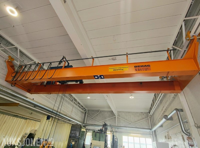 1997 Demag ZKKE Traverskran - Bredde 8500 mm - løftekapasitet 5 tonn - Kraan: afbeelding 2 1997 Demag ZKKE Traverskran - Bredde 8500 mm - løftekapasitet 5 tonn - Kraan: afbeelding 2