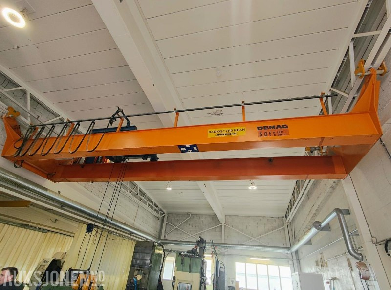 1997 Demag ZKKE Traverskran - Bredde 8500 mm - løftekapasitet 5 tonn - Kraan: afbeelding 1 1997 Demag ZKKE Traverskran - Bredde 8500 mm - løftekapasitet 5 tonn - Kraan: afbeelding 1