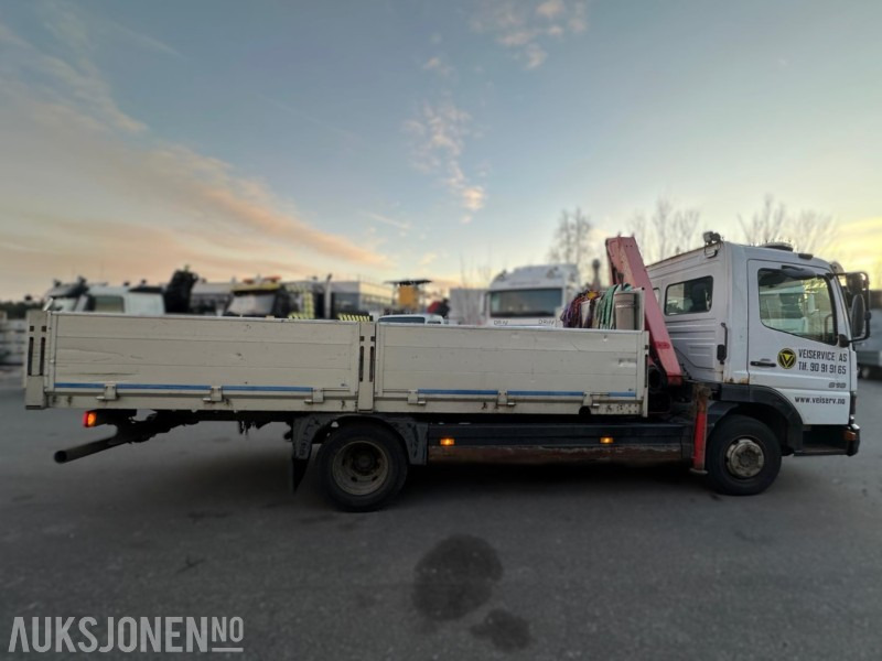 2004 Mercedes-Benz Atego 818/36 AT – Planbil med Fassi F60 kran – EU-godkjent til 02/2026 – Kjørbar - Kraanwagen: afbeelding 4 2004 Mercedes-Benz Atego 818/36 AT – Planbil med Fassi F60 kran – EU-godkjent til 02/2026 – Kjørbar - Kraanwagen: afbeelding 4