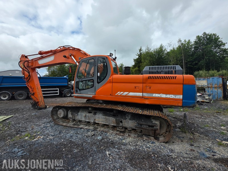 2007 Doosan DX340lc Beltegraver - S70 - 11312 arbeidstimer - - Graafmachine: afbeelding 4 2007 Doosan DX340lc Beltegraver - S70 - 11312 arbeidstimer - - Graafmachine: afbeelding 4