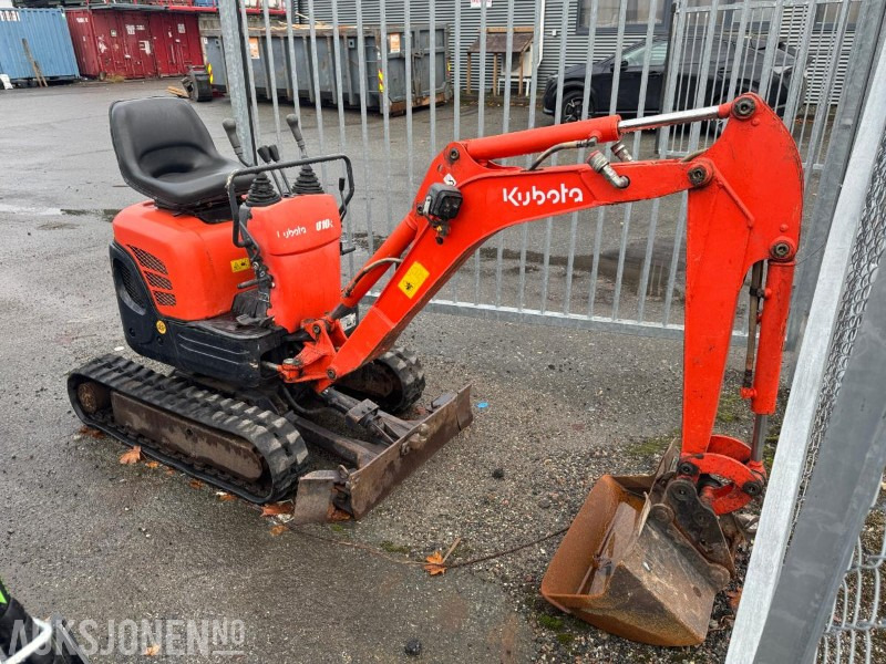 2007 Kubota U10-3 minigraver med 2 skuffer - Graafmachine: afbeelding 4 2007 Kubota U10-3 minigraver med 2 skuffer - Graafmachine: afbeelding 4
