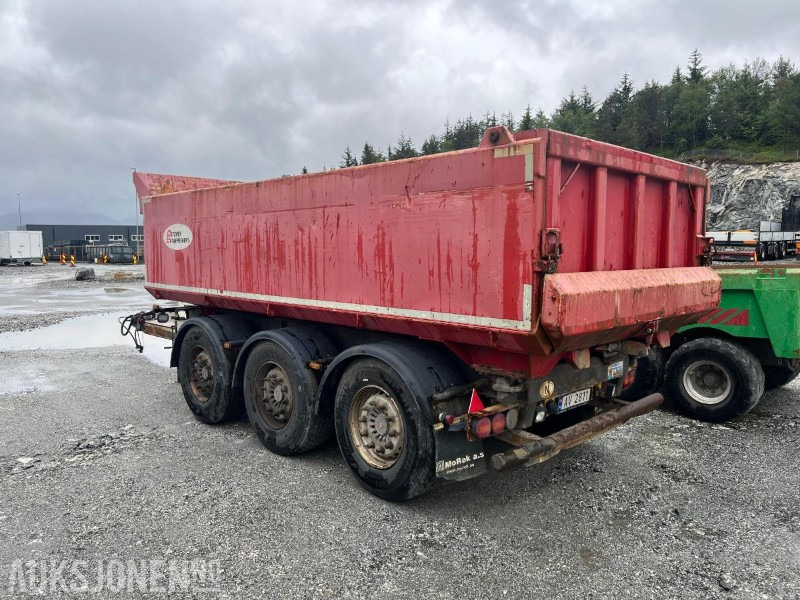 2007 M&V Trailer Treakslet dumperhenger - Kipper aanhangwagen: afbeelding 3 2007 M&V Trailer Treakslet dumperhenger - Kipper aanhangwagen: afbeelding 3
