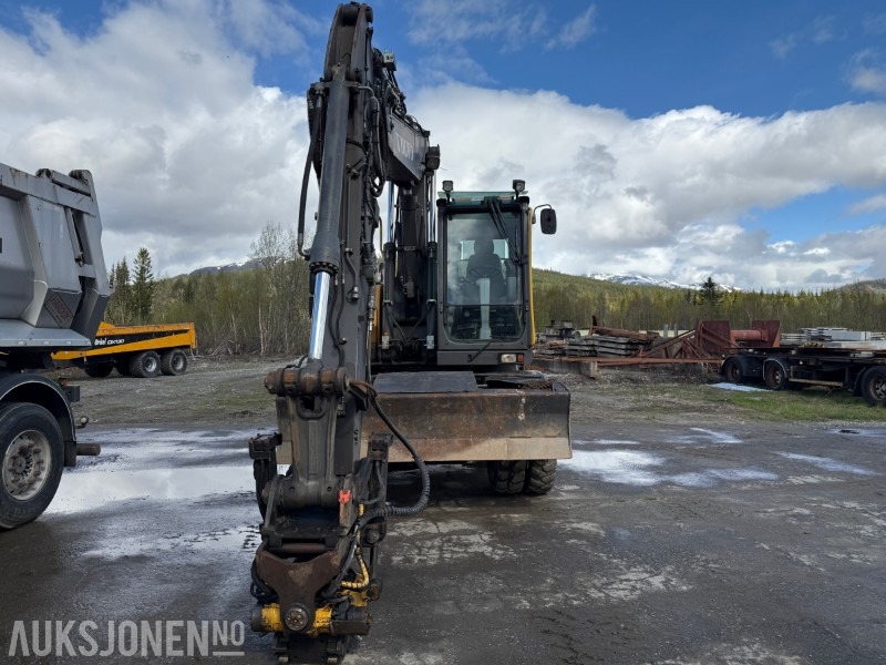 2008 Volvo EW160C hjulgraver - jernbanerigget - tiltrotator - Graafmachine: afbeelding 2 2008 Volvo EW160C hjulgraver - jernbanerigget - tiltrotator - Graafmachine: afbeelding 2