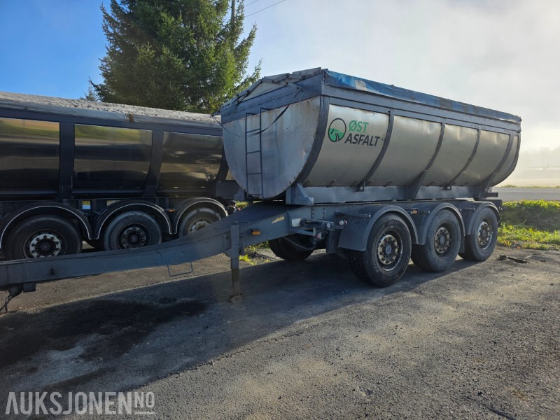 2009 Nor Slep PHV-24D asfalt henger 3 akslet - Kipper aanhangwagen: afbeelding 1 2009 Nor Slep PHV-24D asfalt henger 3 akslet - Kipper aanhangwagen: afbeelding 1