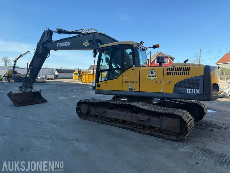 2010 Volvo EC210C BELTEGRAVER. - Graafmachine: afbeelding 5 2010 Volvo EC210C BELTEGRAVER. - Graafmachine: afbeelding 5
