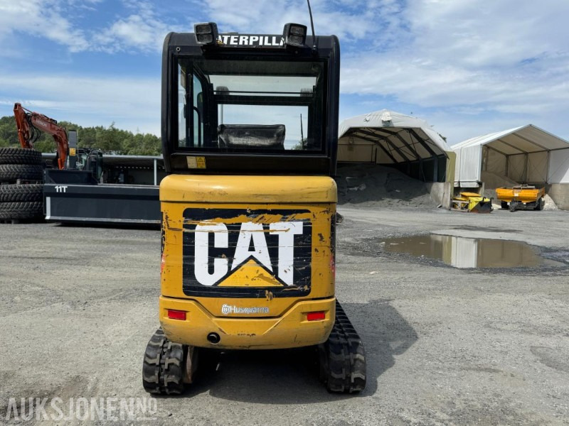 Minigraafmachine 2011 Cat 301.8 minigraver m/Smalskuffe og hydraulisk pusseskuffe: afbeelding 8