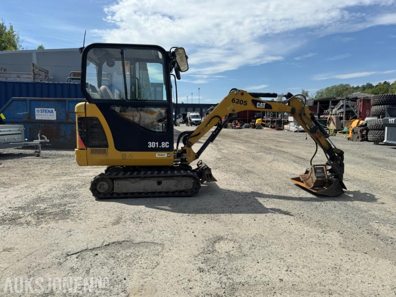 Minigraafmachine 2011 Cat 301.8 minigraver m/Smalskuffe og hydraulisk pusseskuffe: afbeelding 6