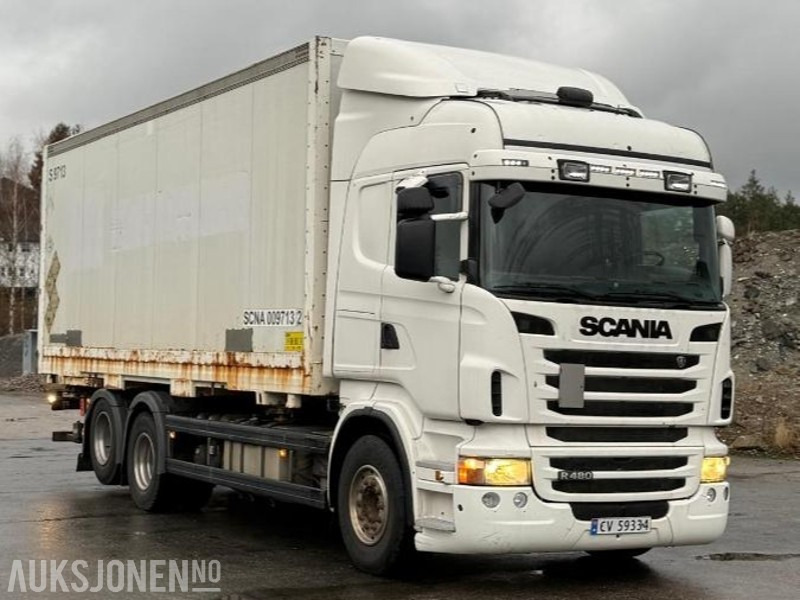 2011 Scania R480 LB6X2HNB – 491 hk – EU-godkjent til 24/09/2026 - Containertransporter/ Wissellaadbak vrachtwagen: afbeelding 3 2011 Scania R480 LB6X2HNB – 491 hk – EU-godkjent til 24/09/2026 - Containertransporter/ Wissellaadbak vrachtwagen: afbeelding 3