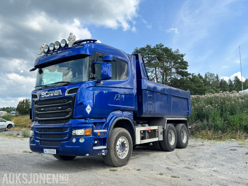2011 Scania R730 6X4 v8 tippbil-servicehistorikk-359418km - Kipper vrachtwagen: afbeelding 1 2011 Scania R730 6X4 v8 tippbil-servicehistorikk-359418km - Kipper vrachtwagen: afbeelding 1