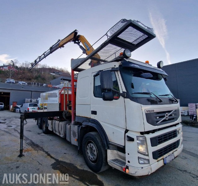 2011 Volvo FM460 6x2 med EFFER 175, 6 hydrauliske utskytt + 1 manuell, - Kraanwagen: afbeelding 2 2011 Volvo FM460 6x2 med EFFER 175, 6 hydrauliske utskytt + 1 manuell, - Kraanwagen: afbeelding 2
