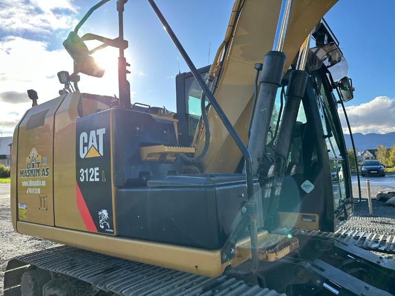 Graafmachine 2012 Cat 312EL Beltegraver med Engcon Rotortilt: afbeelding 15