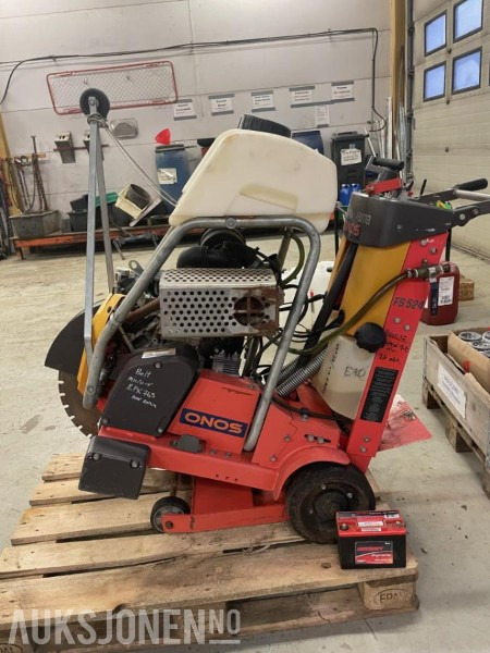 2012 Husqvarna FS524 selvgående gulvsag - Bouwmaterieel: afbeelding 3 2012 Husqvarna FS524 selvgående gulvsag - Bouwmaterieel: afbeelding 3