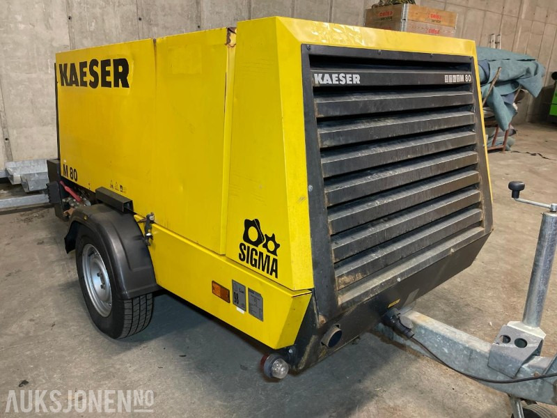 2012 Kaeser M 80 Tilhenger kompressor - Bouwmaterieel: afbeelding 5 2012 Kaeser M 80 Tilhenger kompressor - Bouwmaterieel: afbeelding 5