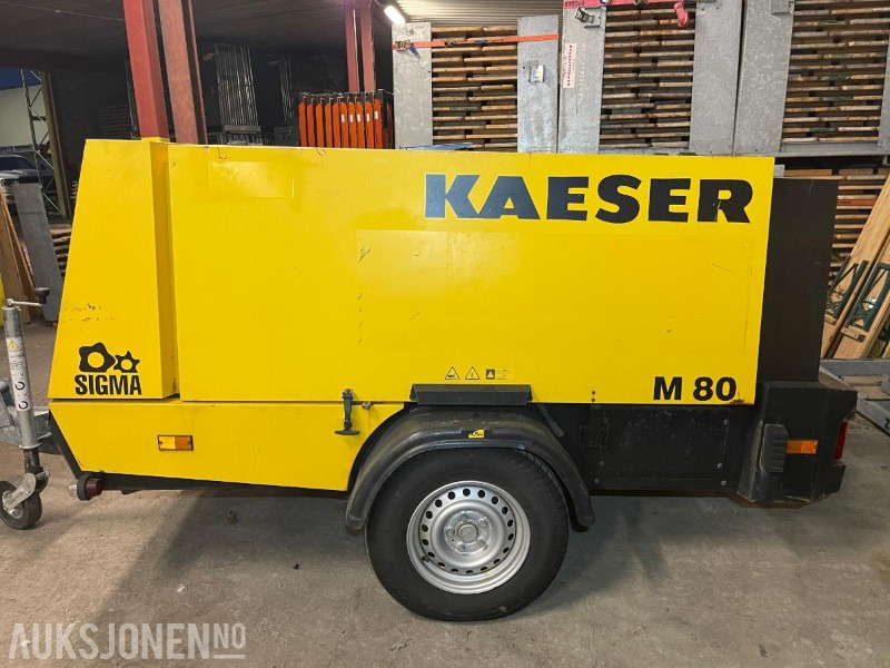 2012 Kaeser M 80 Tilhenger kompressor - Bouwmaterieel: afbeelding 2 2012 Kaeser M 80 Tilhenger kompressor - Bouwmaterieel: afbeelding 2