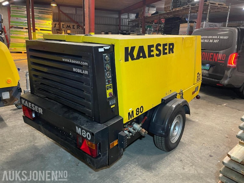 2012 Kaeser M 80 Tilhenger kompressor - Bouwmaterieel: afbeelding 4 2012 Kaeser M 80 Tilhenger kompressor - Bouwmaterieel: afbeelding 4