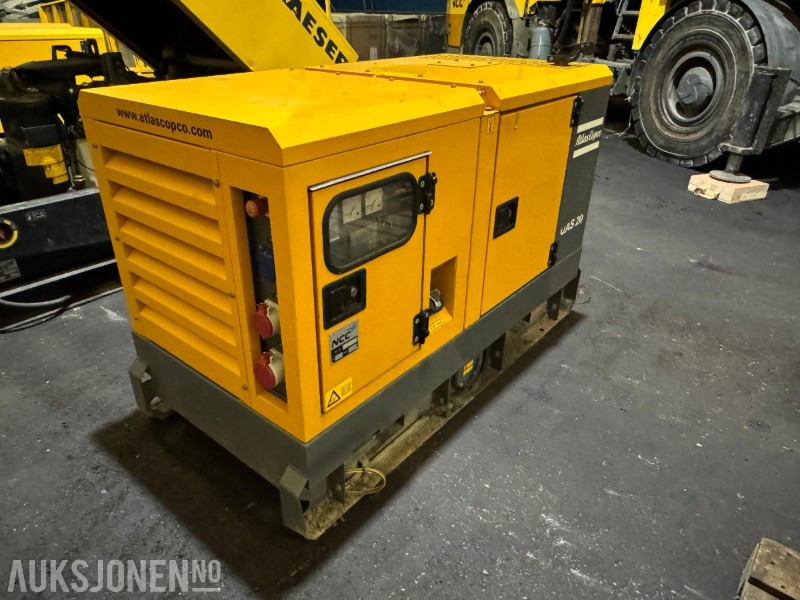2013 Atlas Copco QAS 20 strømaggregat / 20KVA - Bouwmaterieel: afbeelding 1 2013 Atlas Copco QAS 20 strømaggregat / 20KVA - Bouwmaterieel: afbeelding 1