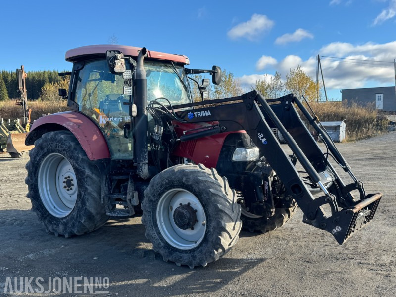 2013 CASE IH Maxxum 130 Traktor med laster og fronthydraulikk - Tractor: afbeelding 3 2013 CASE IH Maxxum 130 Traktor med laster og fronthydraulikk - Tractor: afbeelding 3