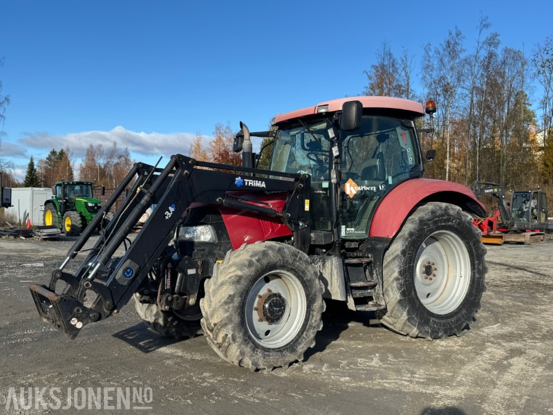 2013 CASE IH Maxxum 130 Traktor med laster og fronthydraulikk - Tractor: afbeelding 1 2013 CASE IH Maxxum 130 Traktor med laster og fronthydraulikk - Tractor: afbeelding 1