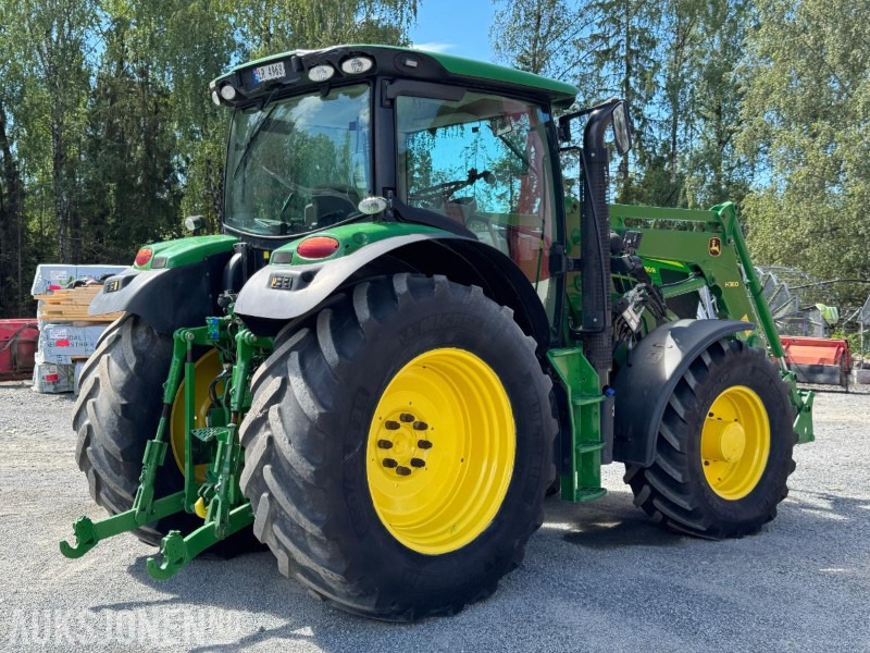 2013 John Deere 6150R traktor med frontlaster / Nylig EU-godkjent - Tractor: afbeelding 5 2013 John Deere 6150R traktor med frontlaster / Nylig EU-godkjent - Tractor: afbeelding 5