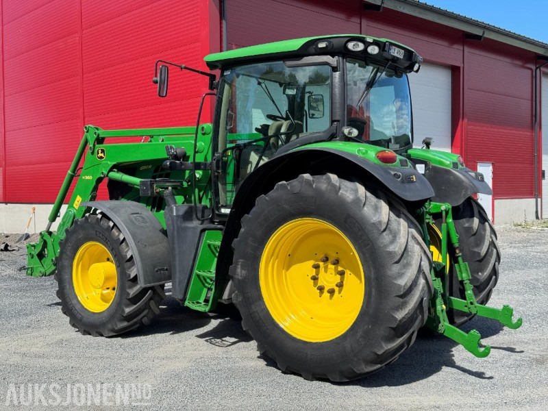 2013 John Deere 6150R traktor med frontlaster / Nylig EU-godkjent - Tractor: afbeelding 3 2013 John Deere 6150R traktor med frontlaster / Nylig EU-godkjent - Tractor: afbeelding 3