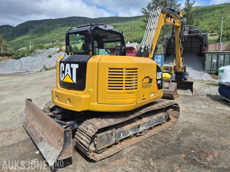 2014 Cat 308E 2 CR beltegraver, med tiltrotator/gripekasett - Graafmachine: afbeelding 5 2014 Cat 308E 2 CR beltegraver, med tiltrotator/gripekasett - Graafmachine: afbeelding 5