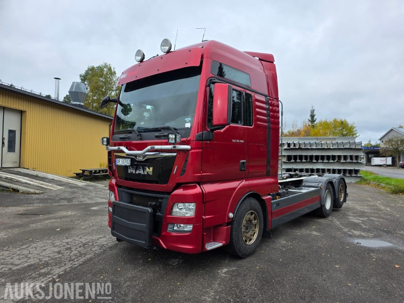 2014 MAN TGX 26.480 6X2-4 BL 18 T krok leveres med ny EU - Haakarmsysteem vrachtwagen: afbeelding 1 2014 MAN TGX 26.480 6X2-4 BL 18 T krok leveres med ny EU - Haakarmsysteem vrachtwagen: afbeelding 1