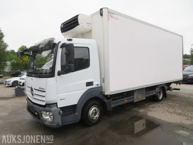 2014 Mercedes-Benz Atego - Kjølebil med Carrier Xarios 600 og Lamberet skap - Bakwagen: afbeelding 3 2014 Mercedes-Benz Atego - Kjølebil med Carrier Xarios 600 og Lamberet skap - Bakwagen: afbeelding 3