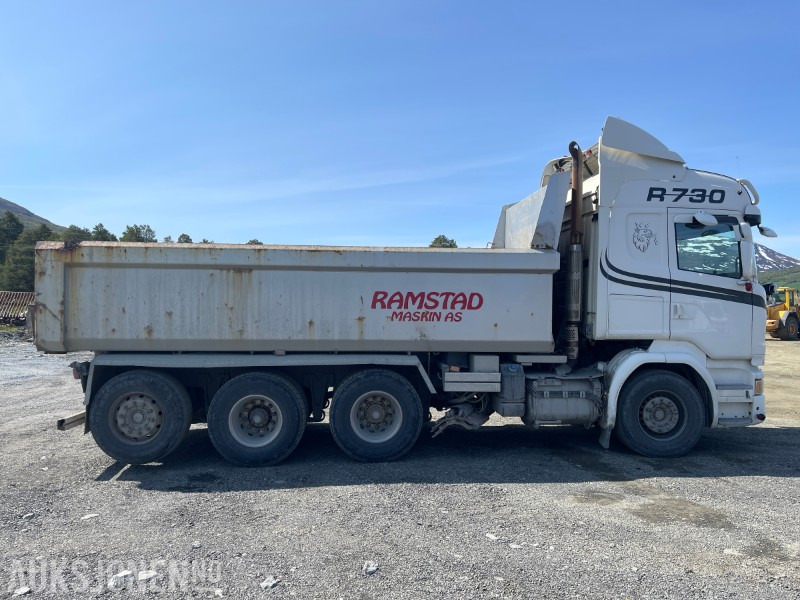 2014 Scania R730 Tridem Brøyterigget tippbil m/ underliggende skjær fra 2021! Euro 6 - Kipper vrachtwagen: afbeelding 5 2014 Scania R730 Tridem Brøyterigget tippbil m/ underliggende skjær fra 2021! Euro 6 - Kipper vrachtwagen: afbeelding 5