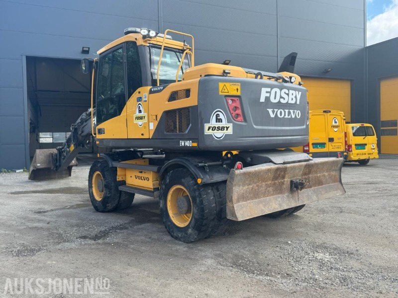 2014 Volvo EW140D hjulgraver m/ Rototilt R4, S60-feste - Graafmachine: afbeelding 4 2014 Volvo EW140D hjulgraver m/ Rototilt R4, S60-feste - Graafmachine: afbeelding 4