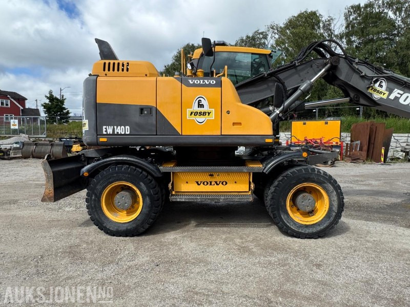 2014 Volvo EW140D hjulgraver m/ Rototilt R4, S60-feste - Graafmachine: afbeelding 2 2014 Volvo EW140D hjulgraver m/ Rototilt R4, S60-feste - Graafmachine: afbeelding 2